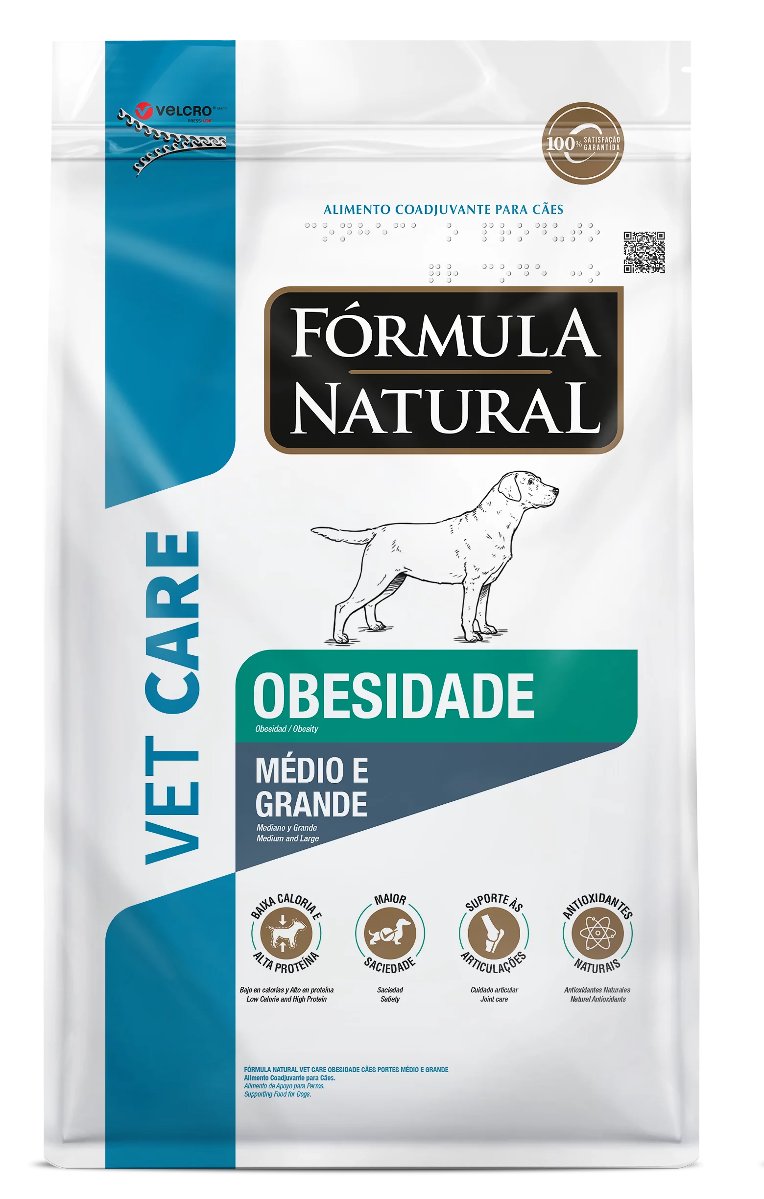 Fórmula Natural Vet Care Cães Obesidade Porte Médio e Grande 10,1kg