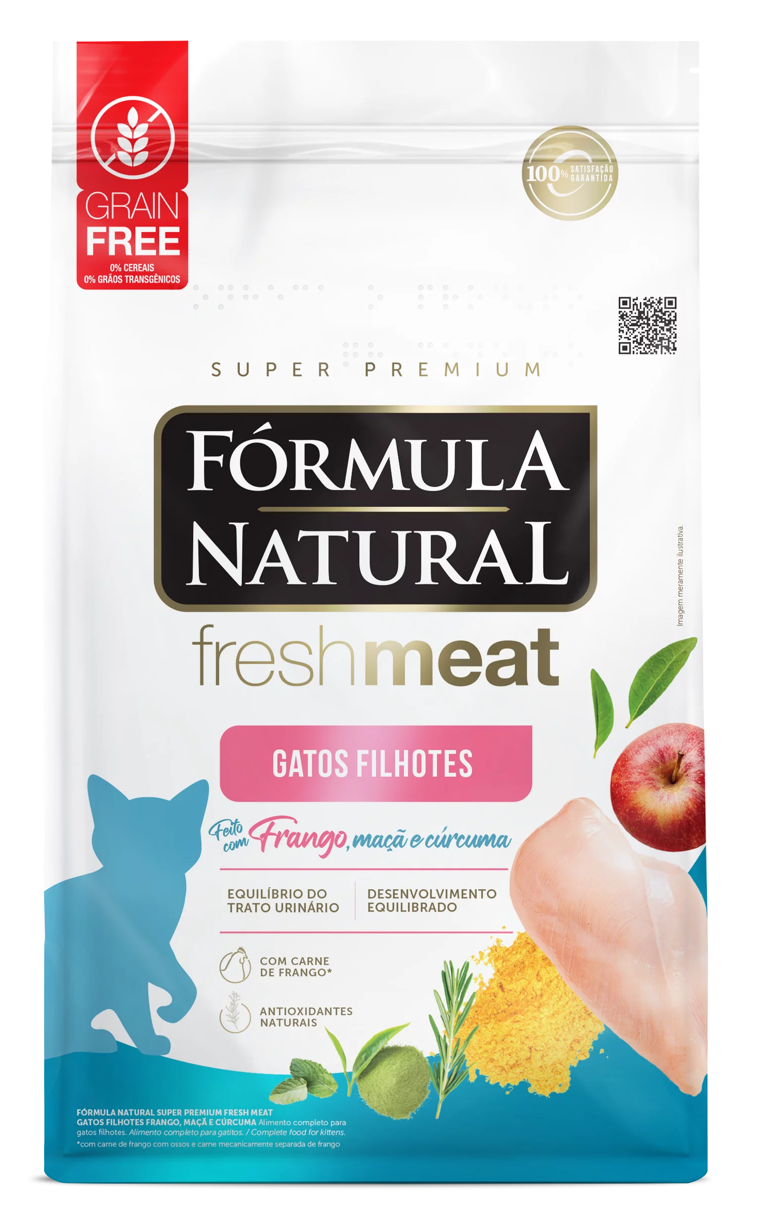 Fórmula Natural Fresh Meat Gatos Filhote 7kg