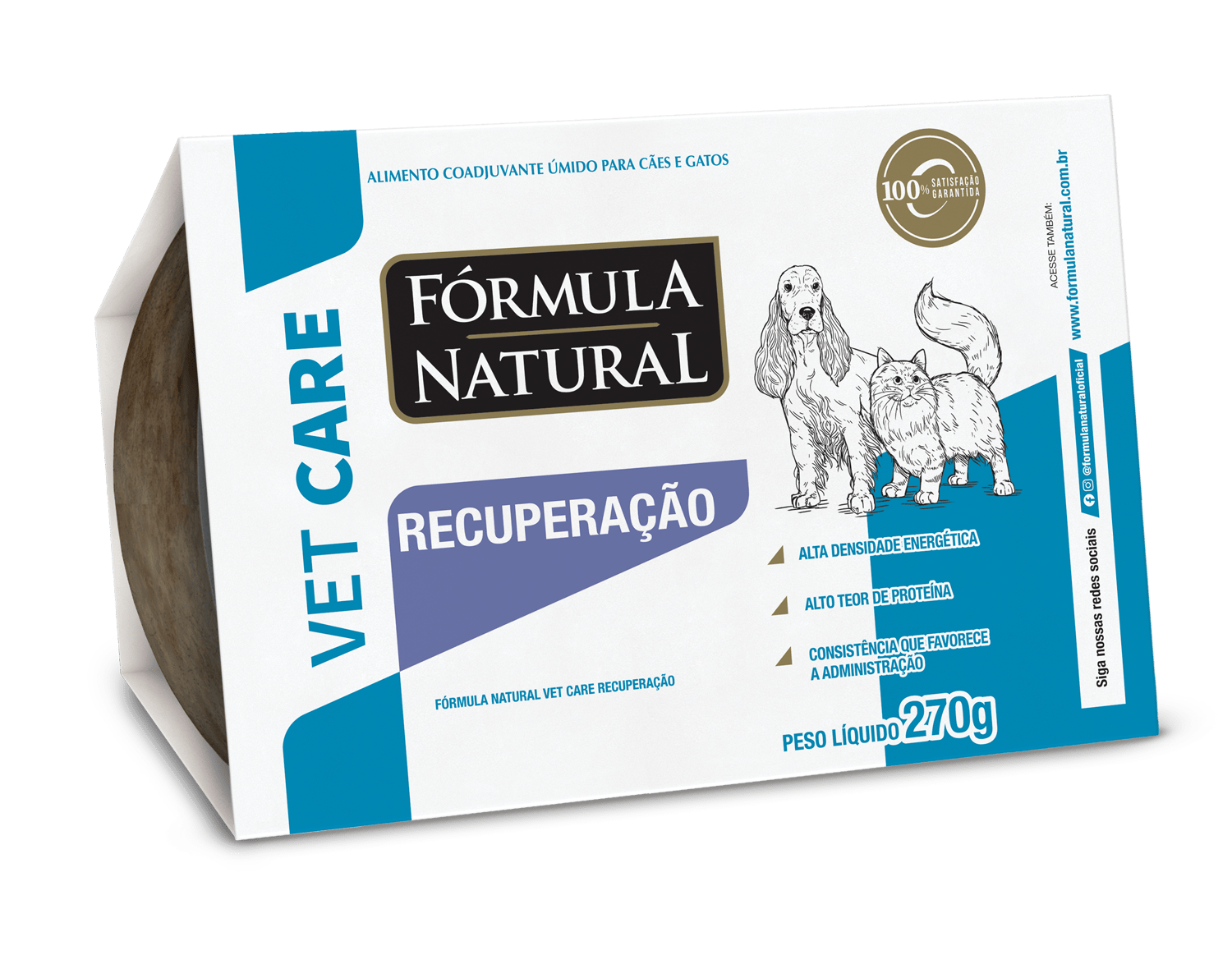 Fórmula Natural Vet Care Cães/Gatos Recuperação 270g